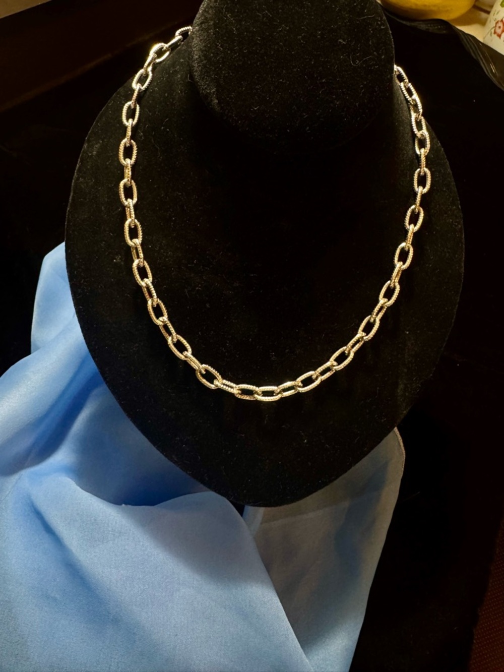 Vintage Sarah Coventry Silver-tone Chain Necklace
